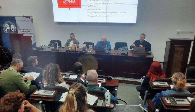 Combaterea fenomenului de fake news, discuție cu specialiști la Universitatea 