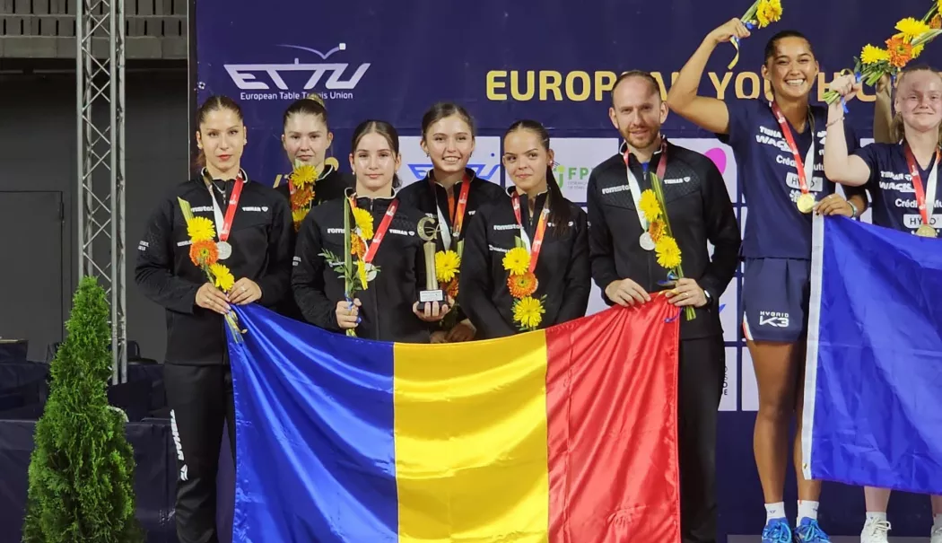 Bianca Mei-Roșu, de la CSM Constanța, vicecampioană europeană cu echipa României U19 - fond-tenis-masa-1784114802.webp