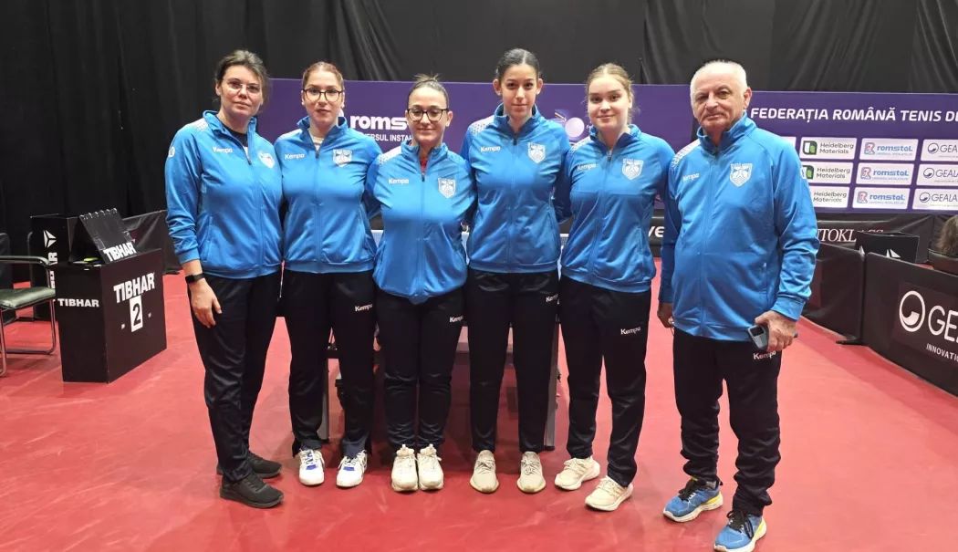Victorie categorică a fetelor de la CSM Constanța în turul semifinalei Superligii la tenis de masă - fond-tenis-masa-victorie-1775474582.webp