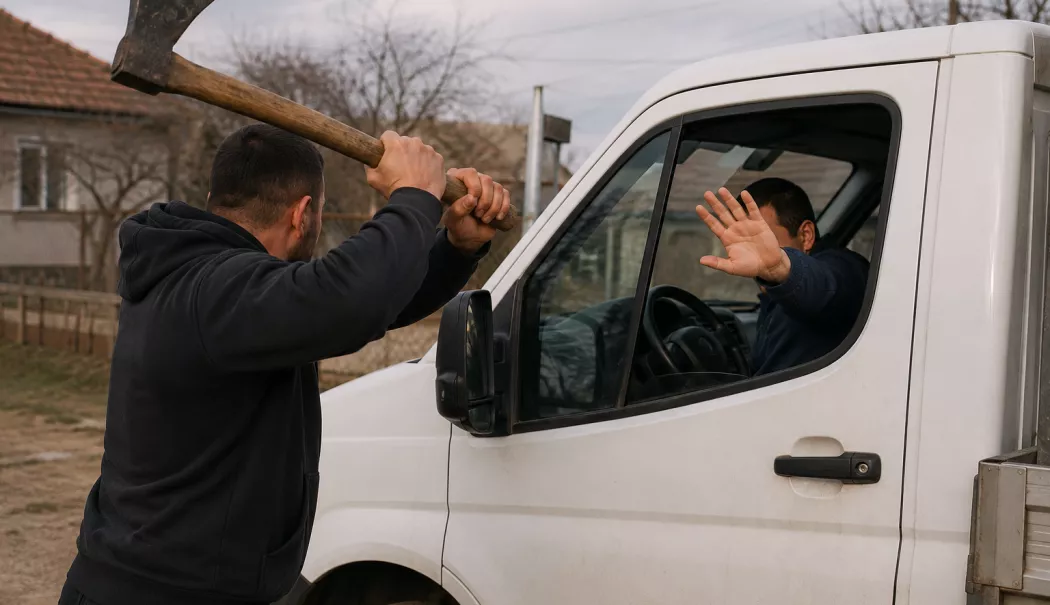 Foto - Atac cu topoare în județul Constanța! Agresorul, condamnat definitiv la ani grei de închisoare