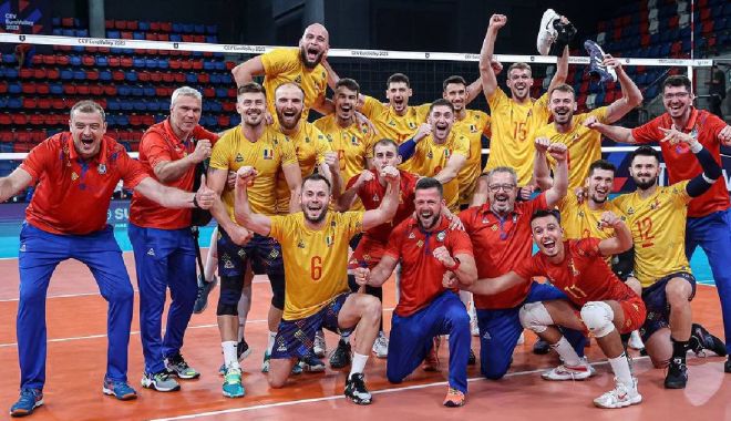Fabulos! România a învins campioana olimpică, Franţa, la volei masculin şi merge în sferturi la EURO - fond-volei-performanta-1693916779.jpg