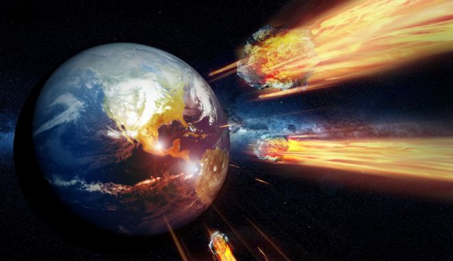 Terra poate fi lovită de un asteroid. 