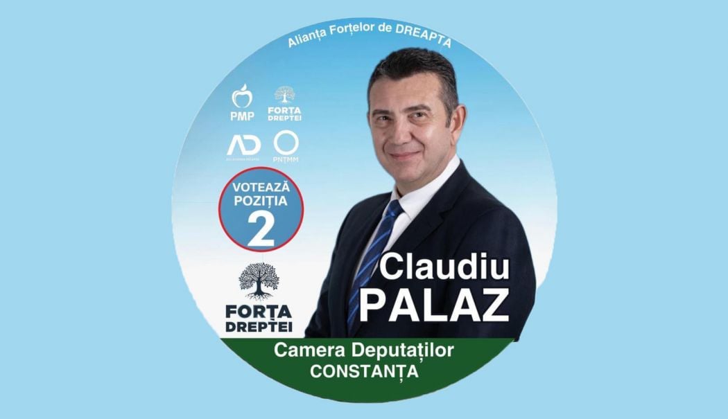 Claudiu Palaz, candidat la Camera Deputaţilor, manifest pentru un Parlament al bunului simț