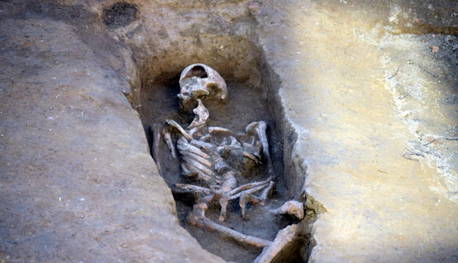 Descoperire arheologică în centrul Constanței. 
