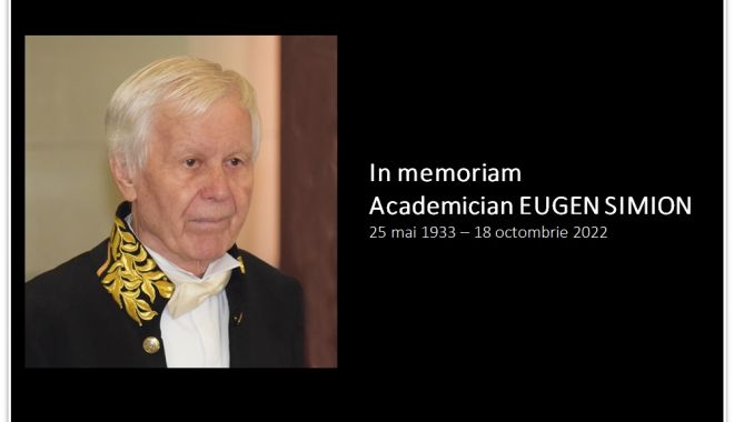 Acad. Eugen Simion va fi înmormântat cu onoruri militare, la Cimitirul Bellu Ortodox - fondeugensimion22-1666201581.jpg