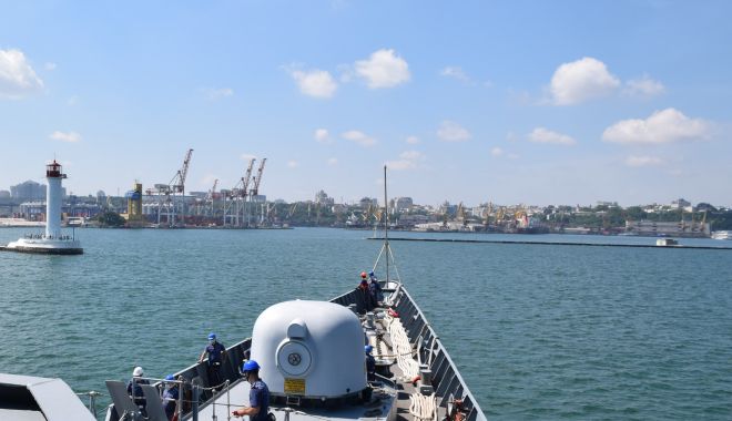 Fregata „Regina Maria”, la exercițiul „Sea Breeze 21”, pe Marea Neagră - fondfregata1-1625770345.jpg