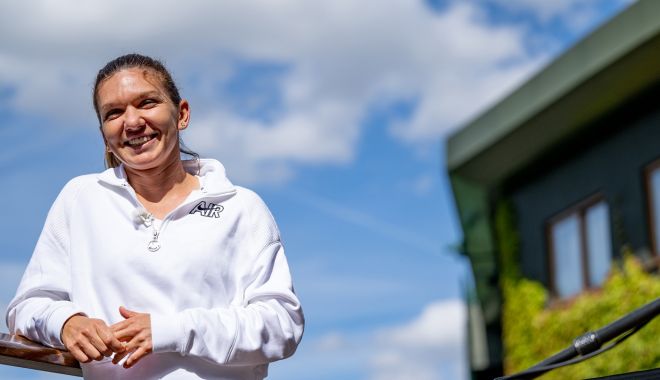 Simona Halep îşi începe aventura pe tărâm american. 