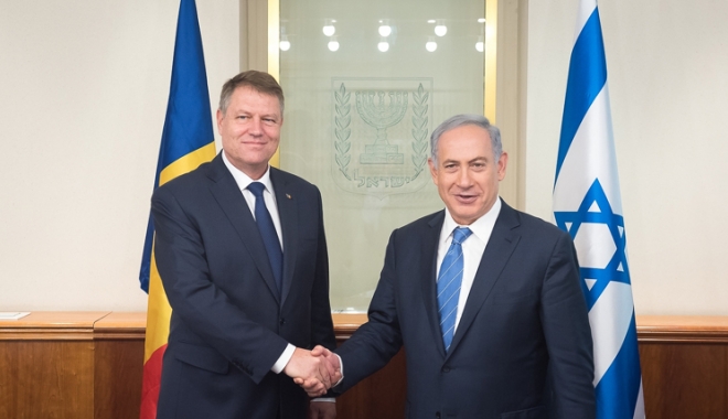 Klaus Iohannis, discuție cu Benjamin Netanyahu. 
