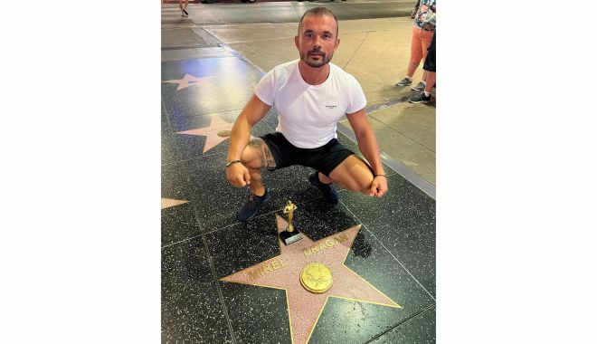 Mirel Drăgan, luptătorul român cu propria stea pe Bulevardul Celebrităților din Hollywood - fondluptatoramerica2-1659116336.jpg