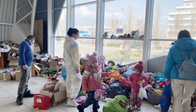 Mii de refugiaţi ucraineni, la Constanţa. Apel de la voluntari: 