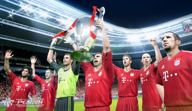 Pro Evolution Soccer 2014, atac în careul FIFA 14 - fondpes-1380566280.jpg