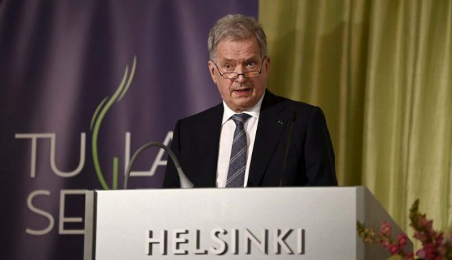 Președintele Finlandei, așteptat să anunțe cererea de aderare la NATO - fondpresedintefinlanda-1652366238.jpg