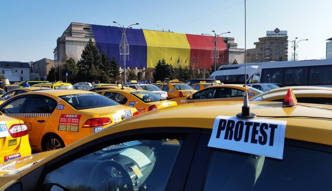 Transportatorii ies în stradă.  