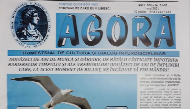 Revista culturală dobrogeană „Agora” a împlinit 20 de ani de existență - fondrevistaculturaladobrogeanaag-1624902519.jpg