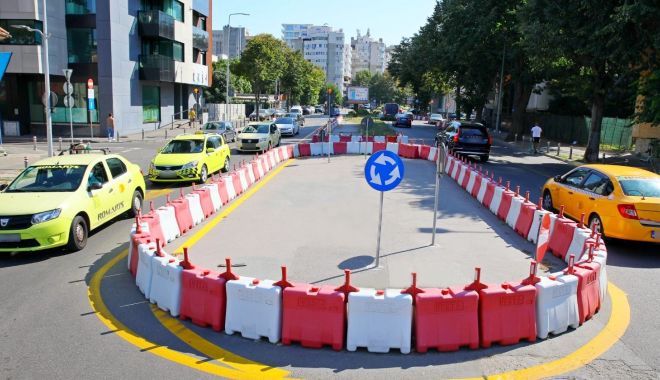 La loc comanda! Sensul giratoriu de lângă Poliția Constanța, desființat! - fondsensgiratoriupolitie1-1600196334.jpg