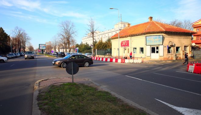 De ce a apărut un sens giratoriu în apropierea Poliției Constanța! 