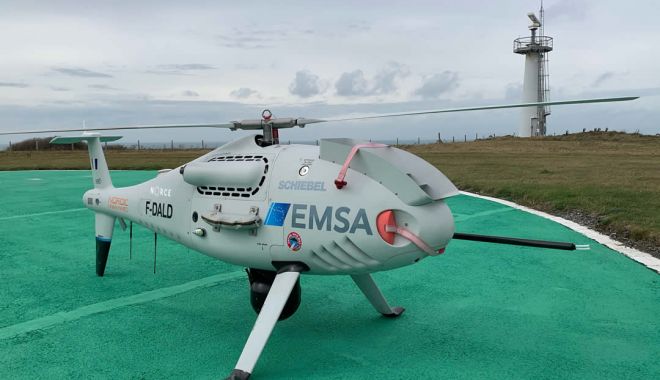 Un elicopter fără pilot EMSA RPAS supraveghează apele Mării Negre, în sprijinul autorităților române - fondunelicopterfarapilotemsarpas-1654605395.jpg