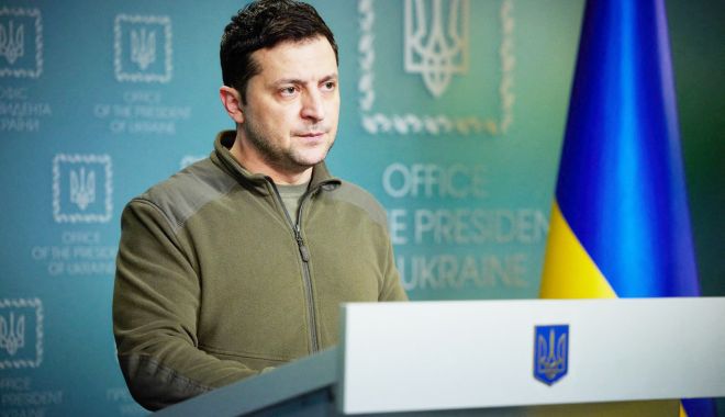 Zelenski crede că orice alternativă la aderarea Ucrainei la UE este un compromis între Europa şi Rusia - fondzelenski-1653226269.jpg