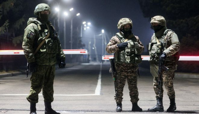 Forțele de securitate din Kazahstan sunt în alertă maximă după ce au fost anunțate noi proteste - fortekazahstan-1642601608.jpg