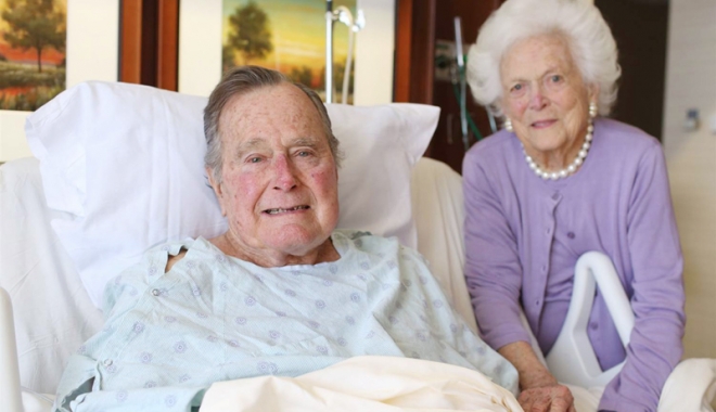 Fostul președinte american George Bush, grav bolnav - fostulpresedintegeorgewbush-1492610495.jpg