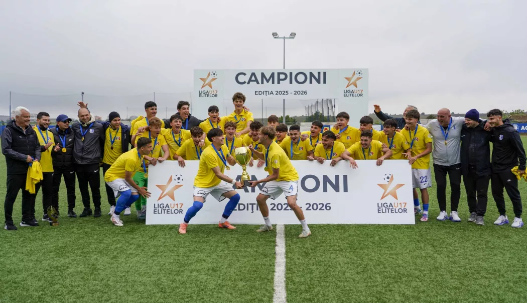 Farul U18 și Farul U17 au primit trofeele de campioane naționale - fotbal-1779101827.webp
