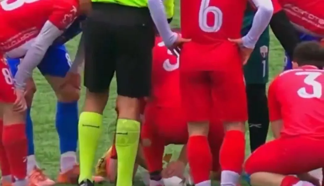 Moment emoționant la un meci de fotbal. Un jucător a resuscitat un pescăruș lovit de minge - fotbalist-1771943351.webp