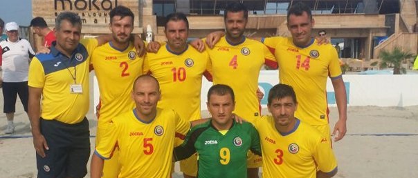 Fotbal pe plajă: România 