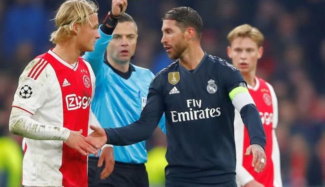 Sergio Ramos a fost suspendat de UEFA, după ce a recunoscut că a 