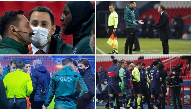 Fotbal, Liga Campionilor / Colţescu, gafă de proporţii. E acuzat de rasism! Meciul PSG - Istanbul BB, întrerupt - fotbalrasism-1607503194.jpg