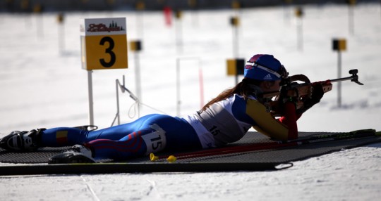 FOTE / Argint pentru România la biatlon, proba de 6 km sprint - foteargint-1361440221.jpg