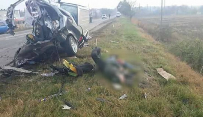 TRAGEDIE RUTIERĂ! Șoferul decedat a fost pur și simplu azvârlit din mașină, cu tot cu banchetă - foto-1509180171.jpg