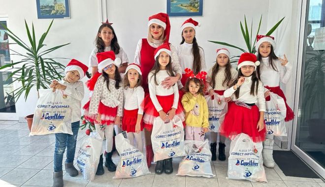 Copiii de la „Ementy Academy” ne-au încântat la redacția Cuget Liber cu frumoasele lor colinde - foto-1703188919.jpg