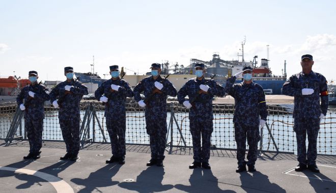 Ceremonii restrânse, de Ziua Marinei. Președintele Iohannis, în vizită la Constanța - fotofondceremoniiziuamarinei8-1597430004.jpg