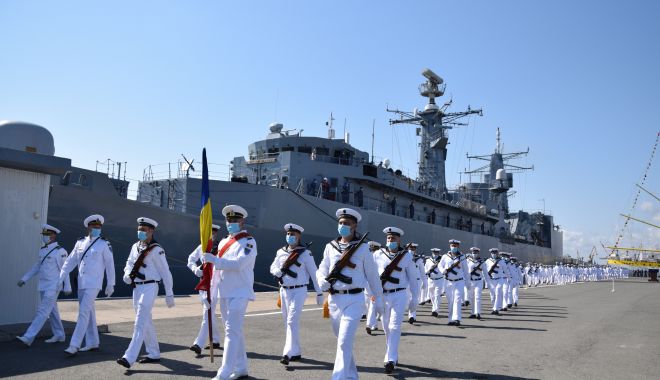 Ceremonii restrânse, de Ziua Marinei. Președintele Iohannis, în vizită la Constanța - fotofondceremoniiziuamarineiprin-1597429828.jpg