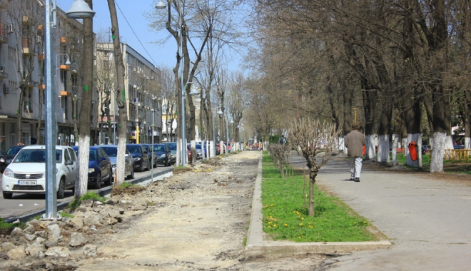 Cine își bate joc de spațiile verzi din Constanța? Copacii și casetele cu flori de pe Tomis, mutilate - fotofondtomis1-1479744034.jpg