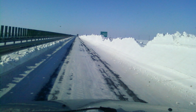 AUTOSTRADA A2, închisă parțial! Iată ce alte drumuri din județ sunt impracticabile - fotografii0008-1483865511.jpg