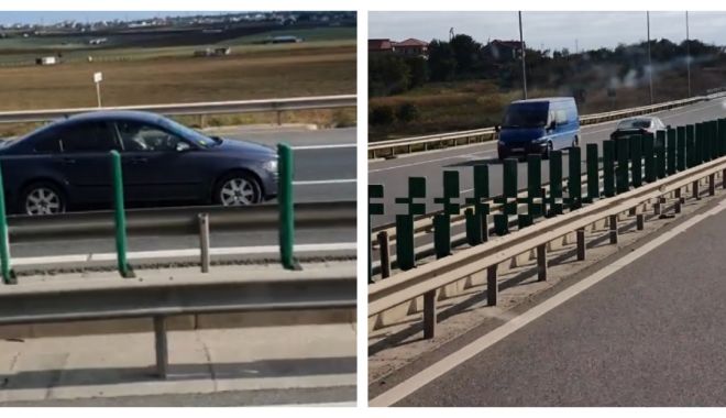 VIDEO. PERICOL LA VOLAN! PE CONTRASENS, PE AUTOSTRADA A4! - fotojet-1571127556.jpg