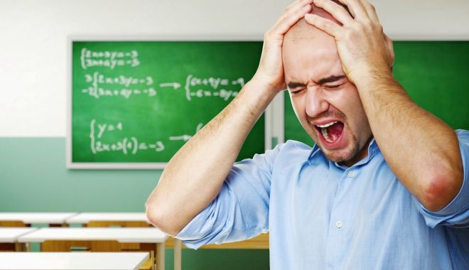 Testul psihologic al cadrelor didactice, făcut pe genunchi. 