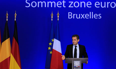 Summitul zonei euro a fost anulat - francespresidentnicolas007-1330422575.jpg