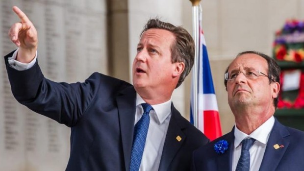 Hollande și Cameron cer Moscovei să înceteze 