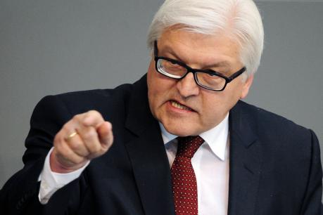 Liderul socialistilor din Bundestag-ul german, Frank-Walter Steinmeier: 