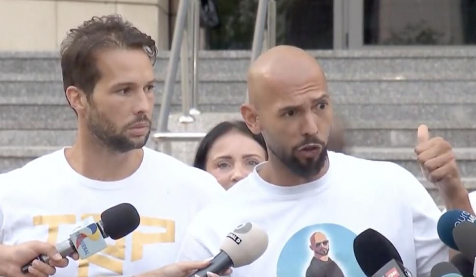 Andrew Tate a fost plasat în arest la domiciliu, iar fratele său, Tristan, a fost pus sub control judiciar. Ce acuzații li se aduc