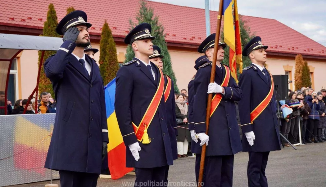 O nouă promoție de absolvenţi se alătură efectivelor Poliţiei de Frontieră Române