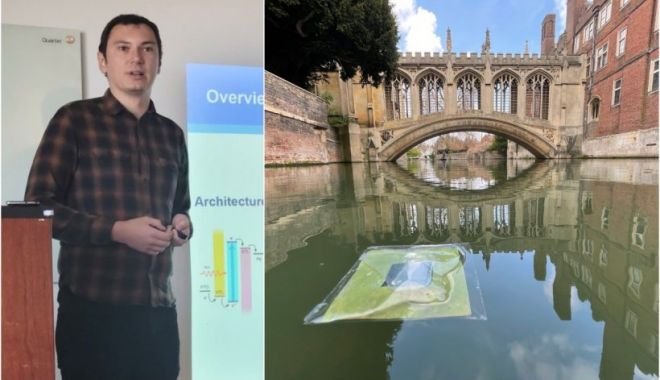 Un român de la Cambridge a inventat frunze artificiale care produc combustibil din apă și lumină