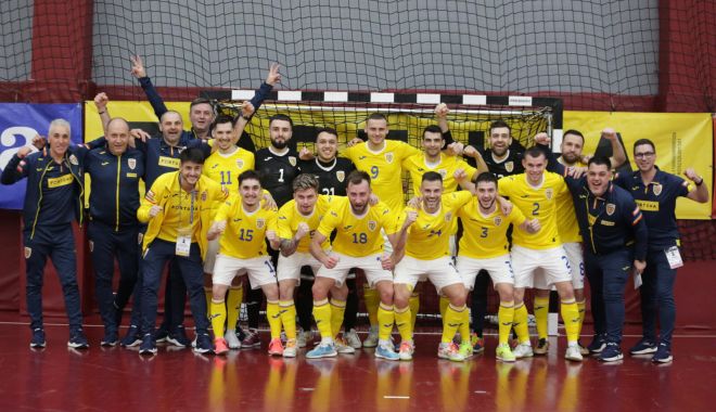 Victorie spectaculoasă pentru echipa naţională de futsal a României - futsal-romania-1678117558.jpg