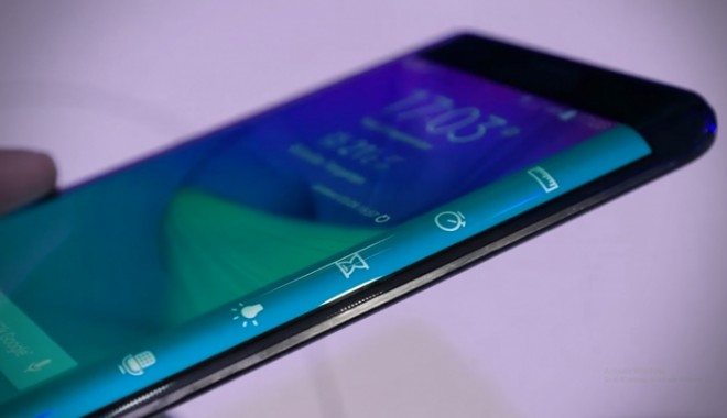Lansare bombă de la Samsung. Cel mai ciudat telefon a trecut prin primele teste - galaxynoteedge57146400-1414480084.jpg
