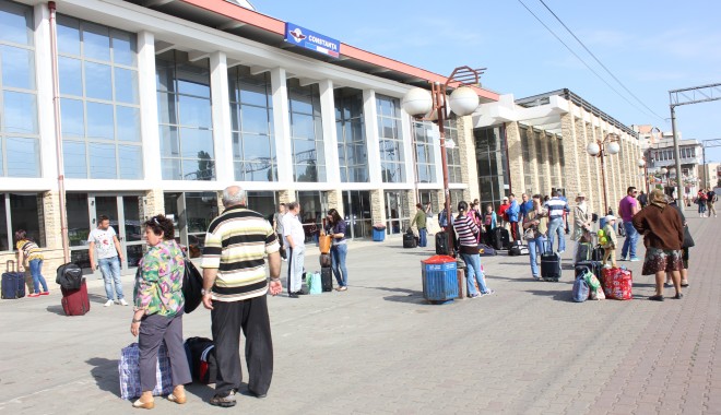 20.800 de pasageri au ales călătoria cu trenul spre/dinspre litoral, în week-end - garaconstanta27-1342448673.jpg