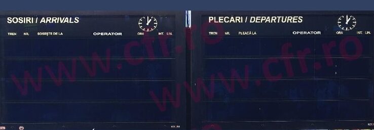 Bâjbâială după trenuri în Gara de Nord. Panourile de informare nu funcționează în această dimineață - garadenordpanourie1751606647281-1751607390.jpg