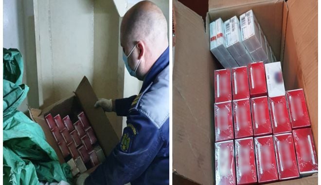 Țigări de contrabandă, găsite pe o navă de un câine de urmă - gardatigarisursagardademediu-1588661784.jpg