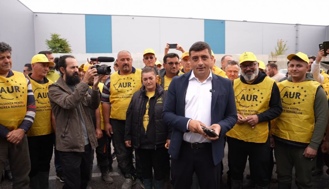 George Simion şi-a depus candidatura pentru Cotroceni